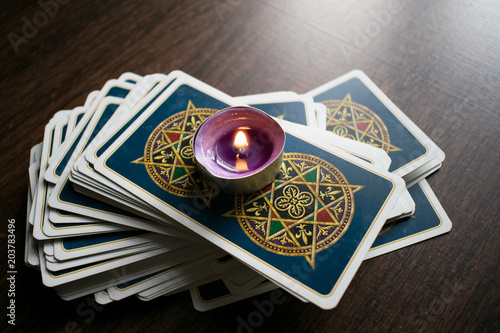 Photo of tarot card.