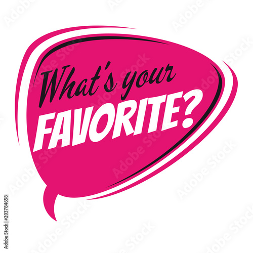 what's your favorite retro speech balloon