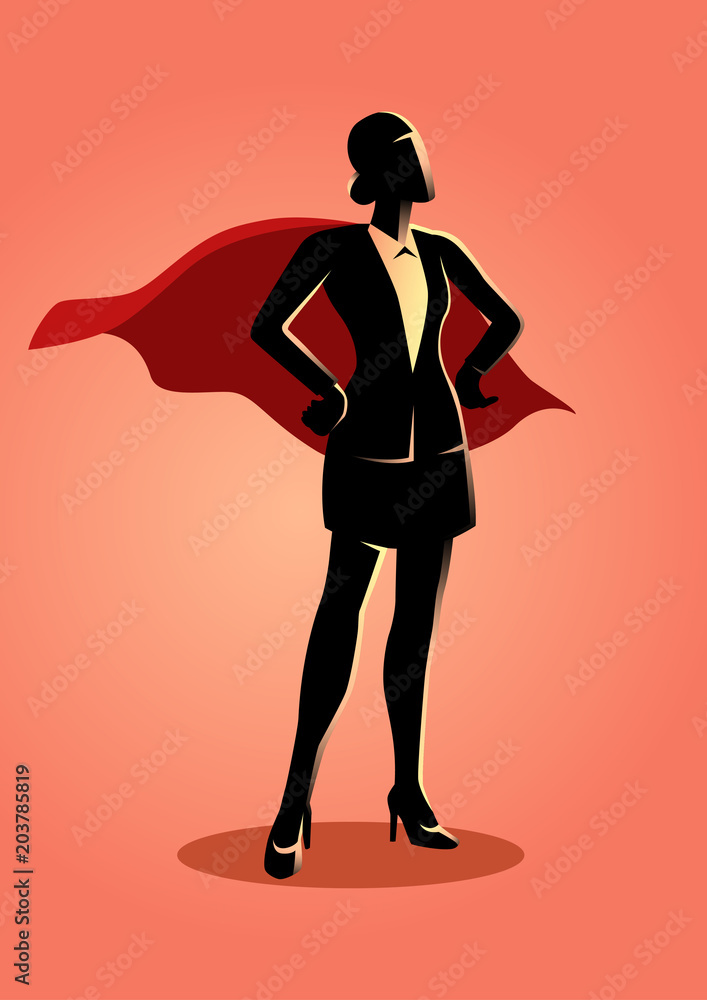 Super businesswoman Super businesswoman