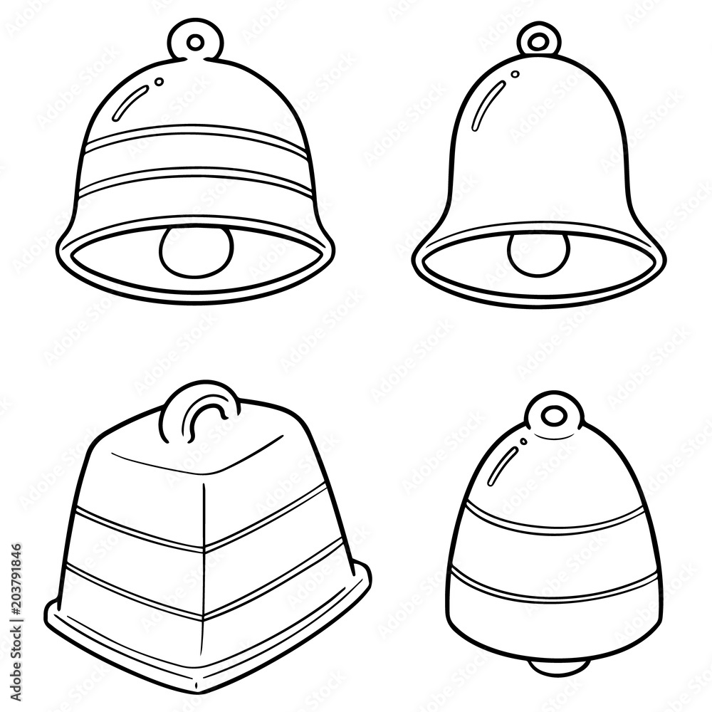 vector set of bells vector set of bells