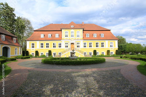 The historic Castle Döbbelin in Sachsen-Anhalt, Germany