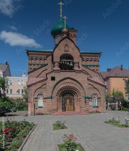 The Kazan Icon of the Blessed Virgin in Kazan, Russia