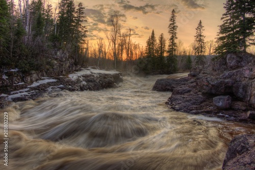 Temperance River is a State Park on the North Shore of Lake Superior in Minnesota