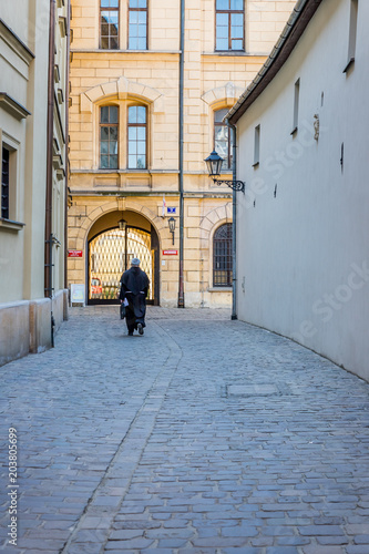 Dans les rues de la Vieille Ville de Cracovie © Gerald Villena
