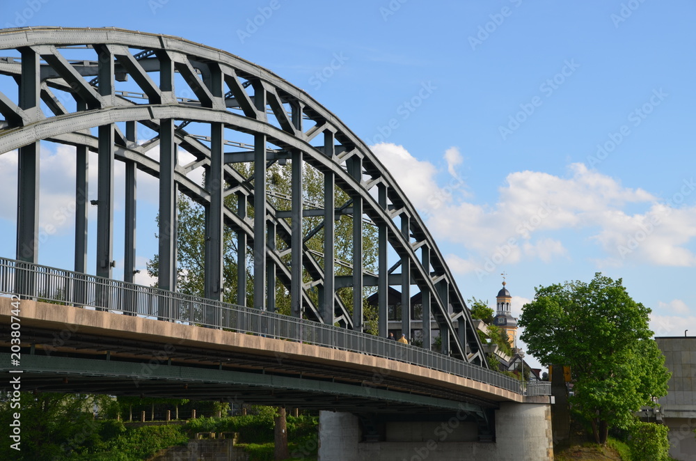 Fototapeta premium Weserbrücke