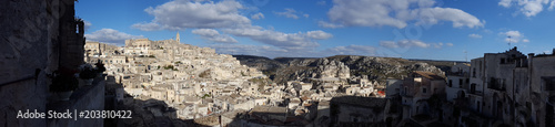 Fototapeta Naklejka Na Ścianę i Meble -  Sassi di Matera (panoramica)