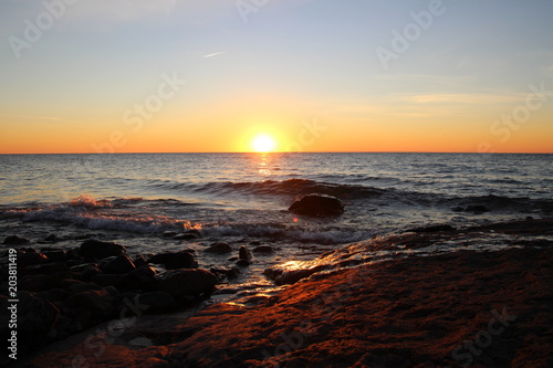 Sunrise on Lake Superior