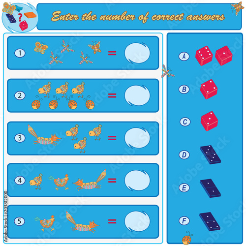 Logical task. Find the right answers
