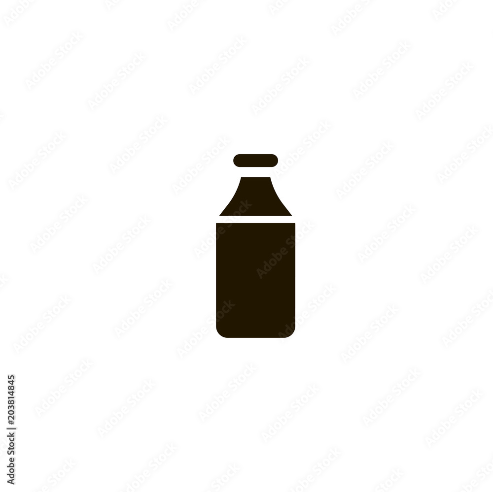 milk bottle icon. sign design milk bottle icon. sign design