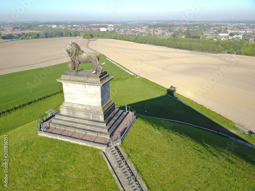 Fotomurale Waterloo tourisme 1815 memorial bataille lion
