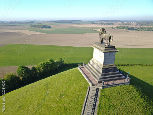Fotografia Waterloo tourisme 1815 memorial bataille lion Belgique Wallonie