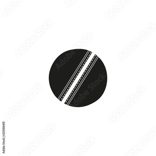 cricket ball icon. sign design
