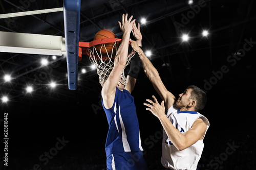Two basketball players in action © Andrey Burmakin