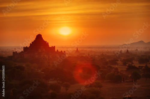 Dhammayangyi Temple in Bagan, Myanmar