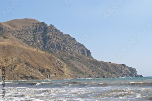 The Crimean steppe (the Surroundings of lake Chokrak)