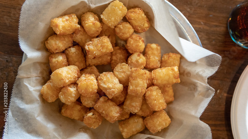 food, dinner, eat, yum, tasty, meal, fried, tatar tots