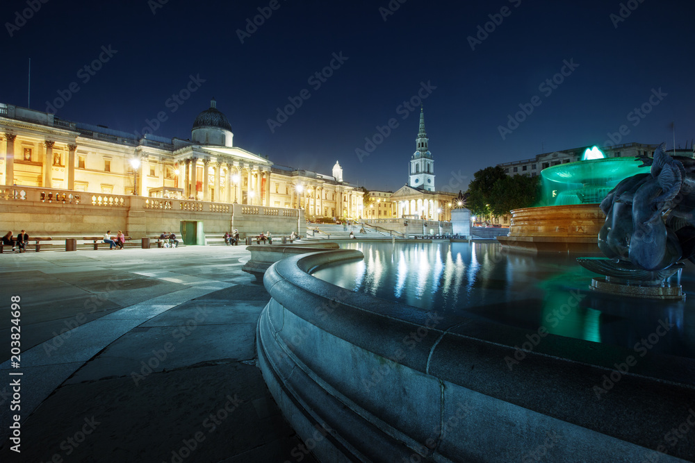 Obraz premium Trafalgar Square, London, UK