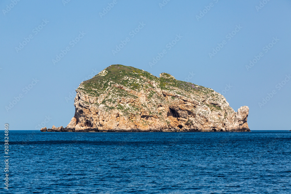 Island Foradada near Alghero, Sardinia Island Foradada near Alghero, Sardinia