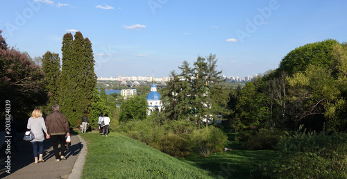 Botanical garden in Kiev. photo