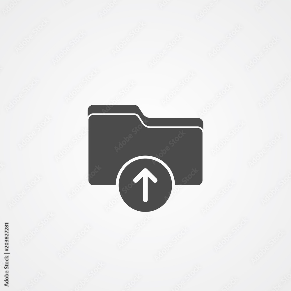 Folder icon sign symbol Folder icon sign symbol