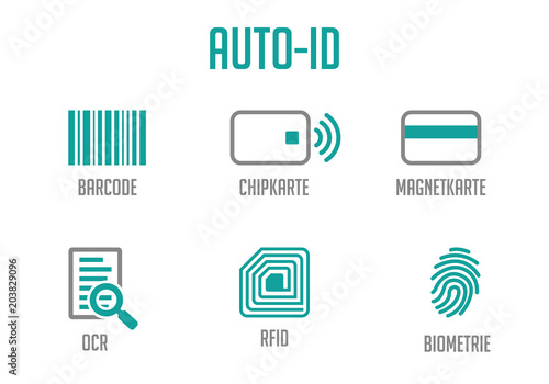 Icons Auto-ID Türkis