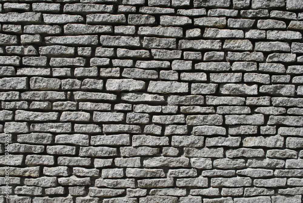 Ściana z kamienia