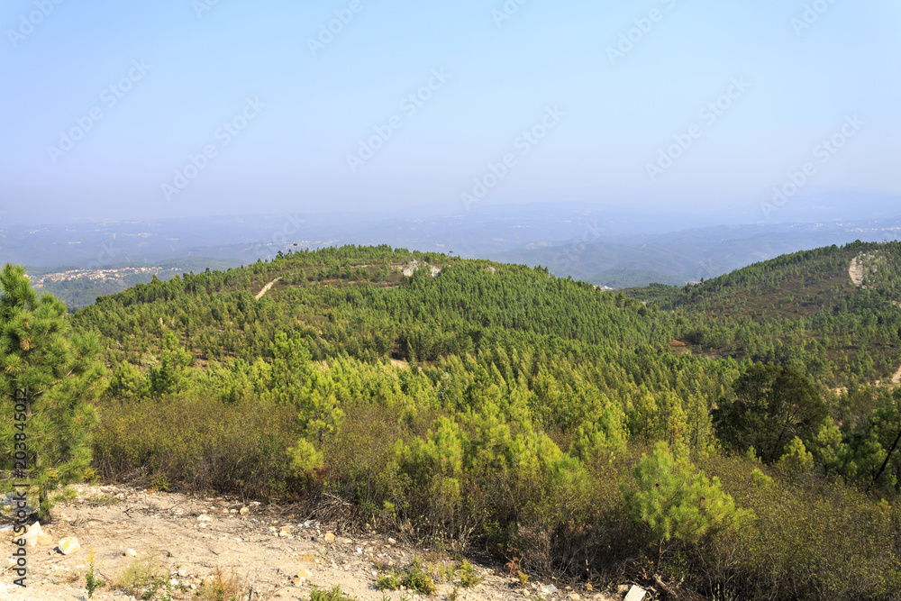 Vila de Rei View from the Geodetic Center of Portugal