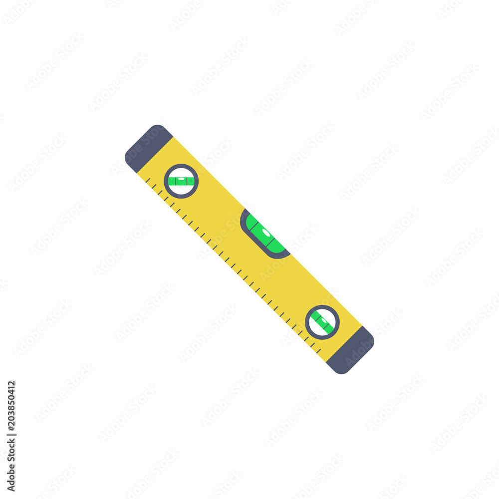 colored level meter illustration. Element of construction tools for mobile concept and web apps. Detailed level meter illustration can be used for web and mobile. Premium icon colored level meter illustration. Element of construction tools for mobile concept and web apps. Detailed level meter illustration can be used for web and mobile. Premium icon