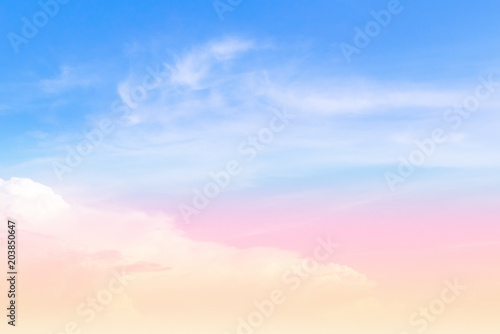 Sky bright pastel colors © 1xpert