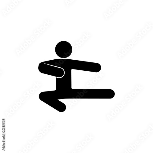 jab illustration. Element of sport for mobile concept and web apps. Detailed jab illustration can be used for web and mobile. Premium icon