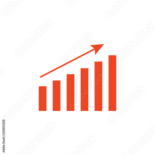 Free Download growth chart colored icon. Element of bankings for mobile concept and web apps. Detailed growth chart colored icon can be used for web and mobile. Premium icon - GFXLoad