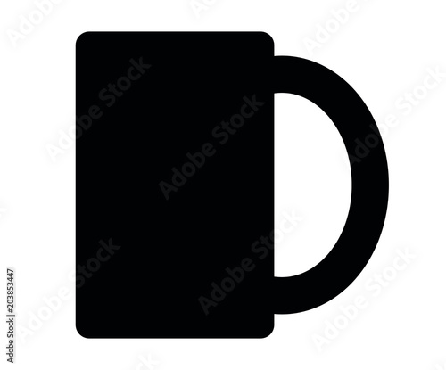 Tasse Schwarz