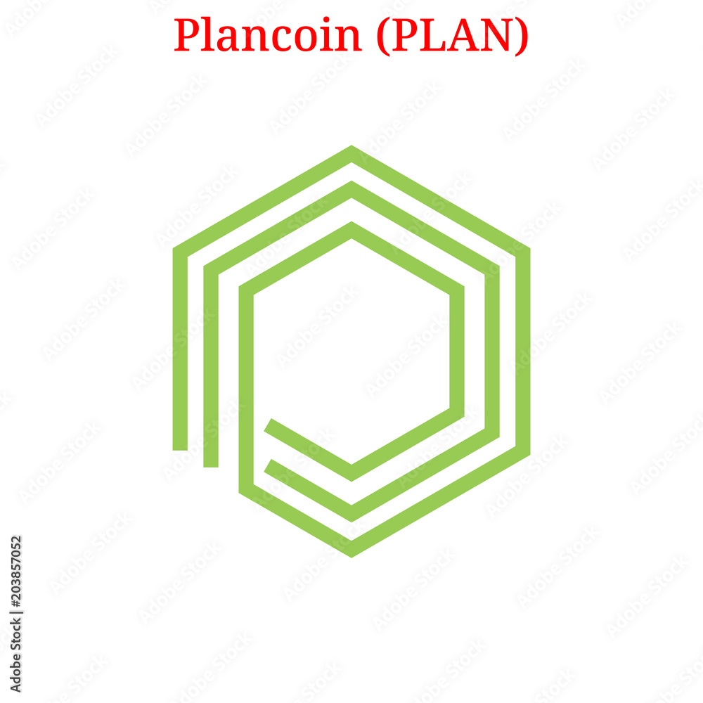 Vector Plancoin (PLAN) logo Vector Plancoin (PLAN) logo
