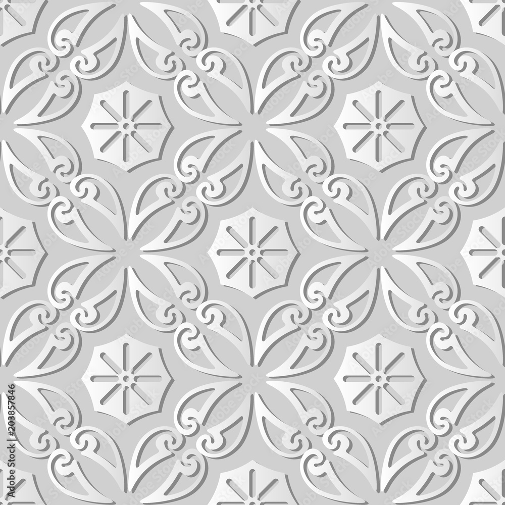 3D white paper art Curve Spiral Cross Frame Vine flower 3D white paper art Curve Spiral Cross Frame Vine flower