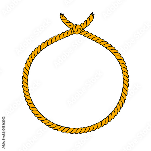 Natural brown twine rope ro...