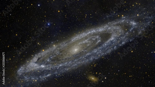 4k Space flight into a star field. Basic 3D rendering of a space flight into the Horsehead Nebula star field. Based on real public-domain images taken by NASA, ESA, ESO or other space agencies.