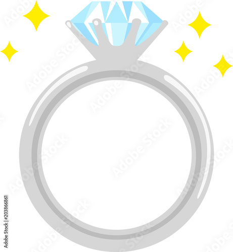 ダイヤモンドの指輪