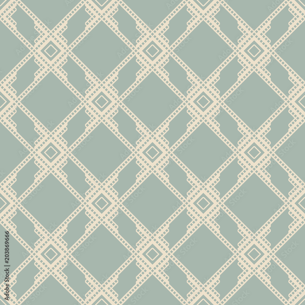Antique seamless background Square Check Cross Frame Geometry Line Antique seamless background Square Check Cross Frame Geometry Line