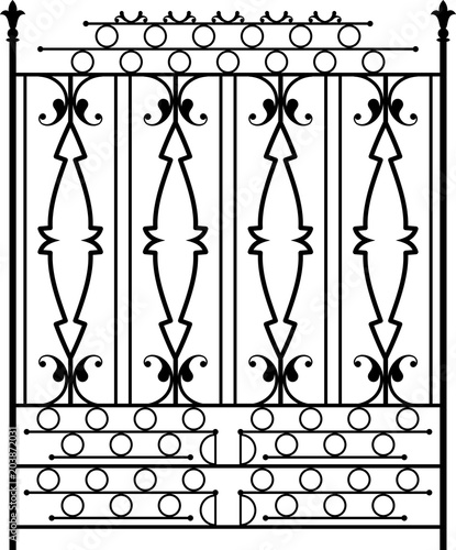 Wrought Iron Gate