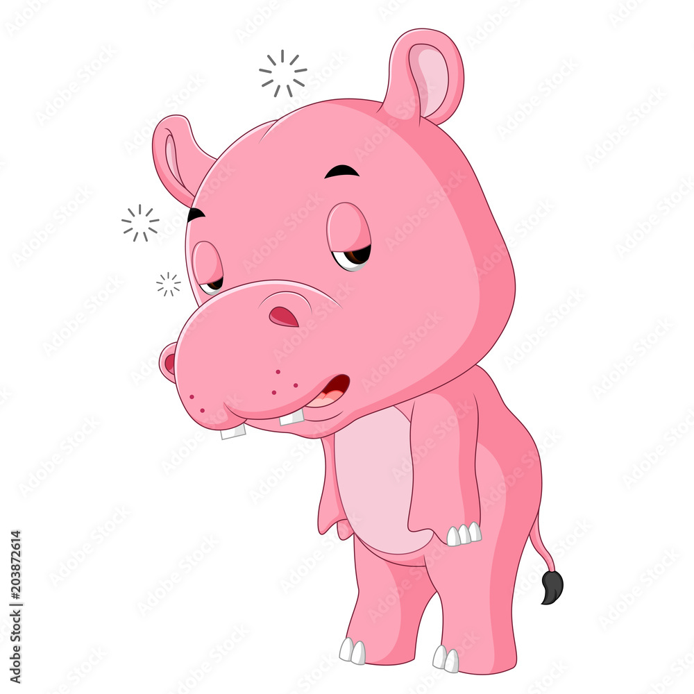 cute hippo sleepy cute hippo sleepy