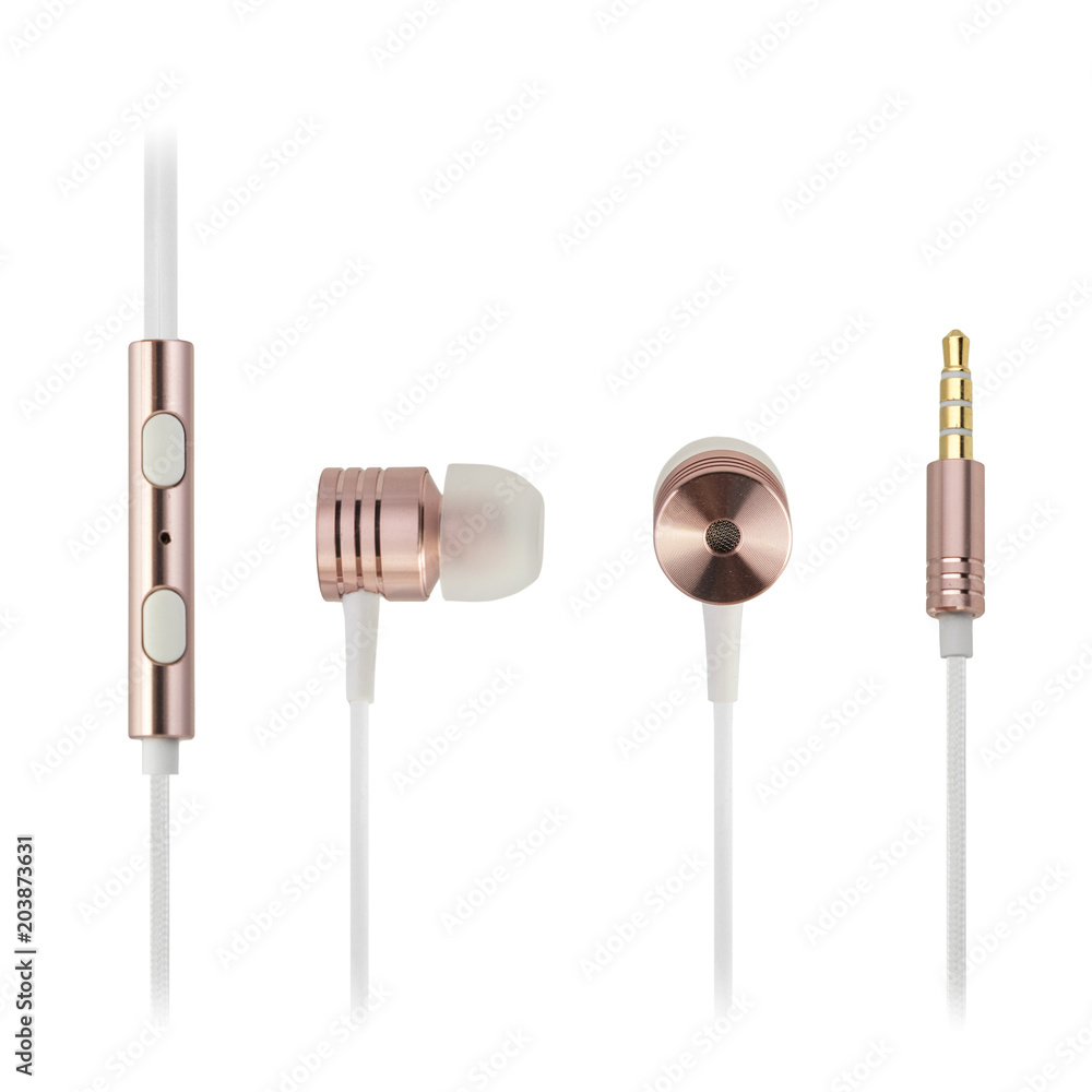 Headphones Isolated on a white Headphones Isolated on a white