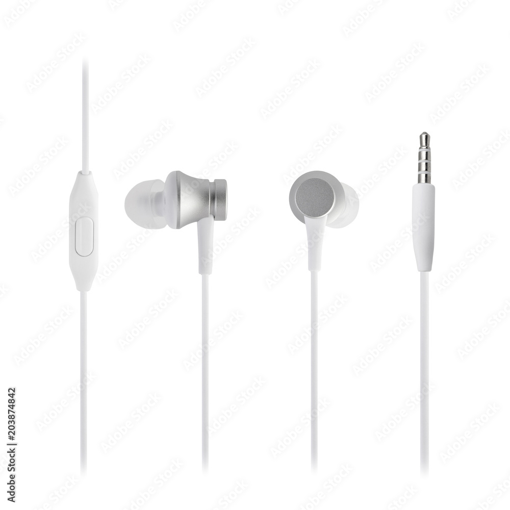 Headphones Isolated on a white Headphones Isolated on a white