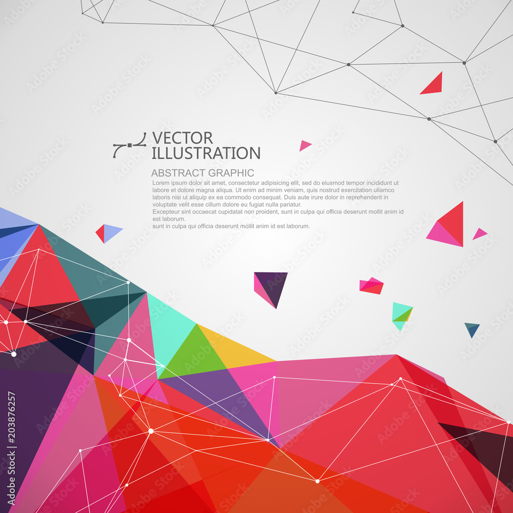 Fototapeta premium Nieregularny kształt kropek, linii i twarzy, abstrakcyjny wzór.