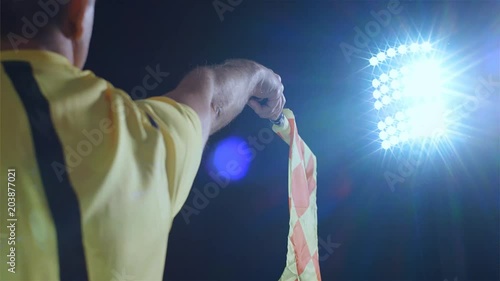 Football soccer linsman referee