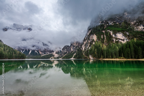 Lake Pragser Wildsee in Dol...