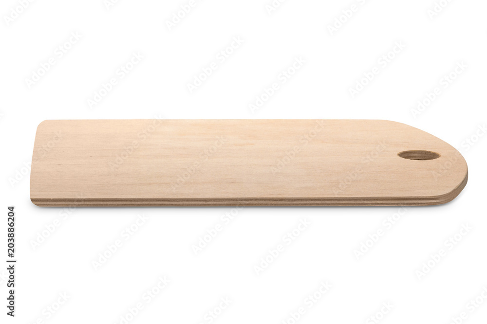 bright cutting board, isolated on white background bright cutting board, isolated on white background