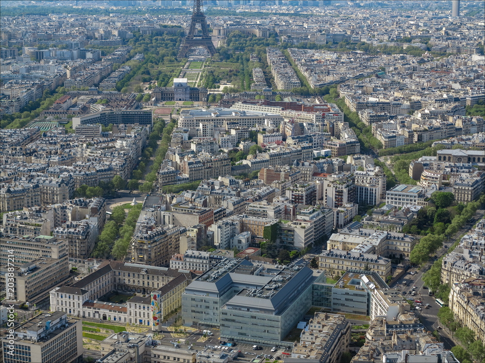 vue de Paris depuis la Tour Montparnasse