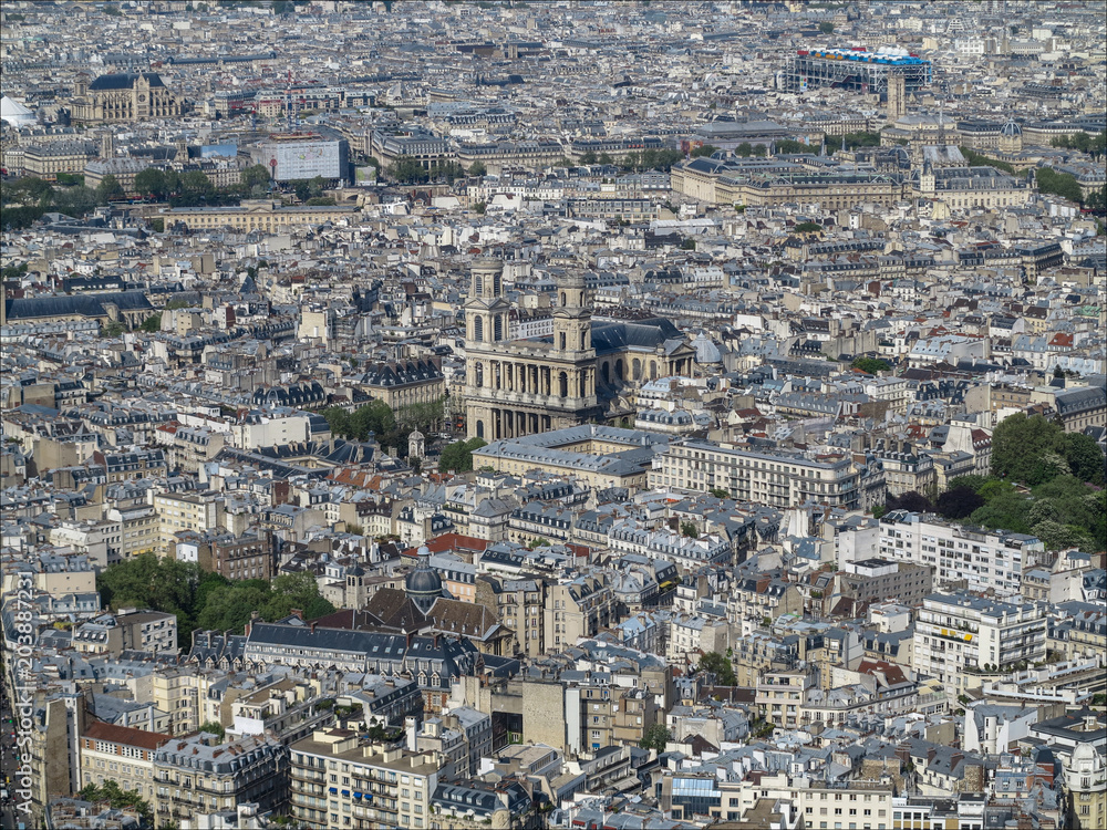 vue de Paris depuis la Tour Montparnasse vue de Paris depuis la Tour Montparnasse