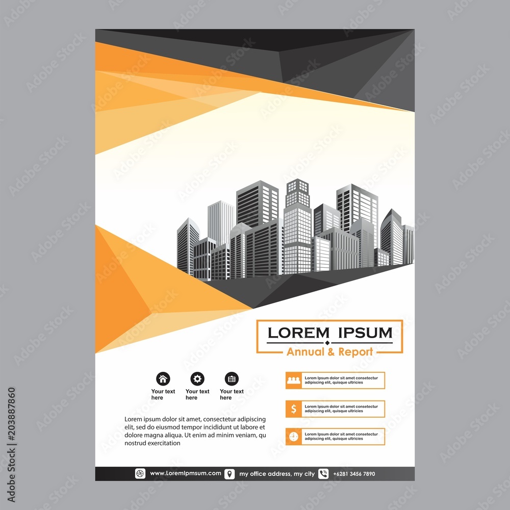 cover, layout, brochure, magazine, catalog for annual report
