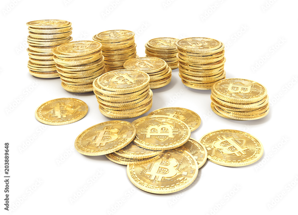bitcoin isolated on a feces background.3d illustration bitcoin isolated on a feces background.3d illustration
